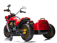 chipolino Мотоцикл на аккумуляторе "duo tron" elmdt02303re red