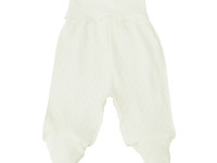 minikin 25110556 Ползунки "Ажурный листик" (р.56) молочный