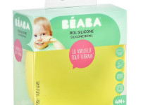 beaba 3335 Силиконовая миска на присоске (240 мл.) салатовый