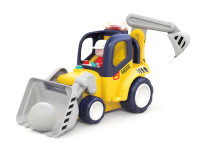 hola toys he9988 jucărie cu telecomandă "camion de construcții"