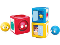 hola toys e7991 set cuburi și bile "tower"