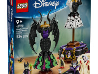 lego disney 43262 constructor "rochii maleficent și cruella de vil" (524 el.)