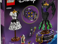 lego disney 43262 constructor "rochii maleficent și cruella de vil" (524 el.)