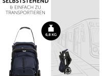 hauck  cărucior travel n care dark navy blue