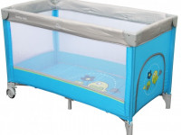 baby mix hr-8052-184 Țarc pentru copii (albastru/păsări)