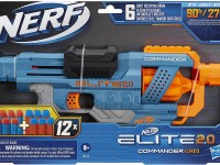 nerf e9485 blaster "elite 2.0 commander rc 6"