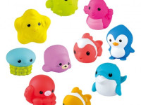playgo 1846 Игрушки для ванны "Морские обитатели" (10 шт.)
