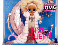 l.o.l. 576518 păpușă de colecție surprise! seria "o.m.g. holiday" - "nye queen"