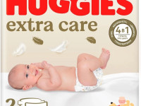 huggies extra care 2 (3-6 кг.) 58 шт.