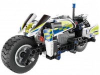 xtech bricks 5806 constructor inerțial "motocicletă de poliție" (193 el.)