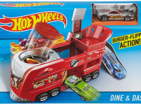 hot wheels fjn34 set de joacă pliabil cu o mașină (în sort)