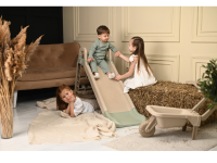 p5 /10 (0140/01eco) tobogan pentru copii (140 cm) beige/turquois