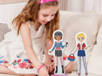 quercetti 2935 set de joc magnetic fashion "best friends"