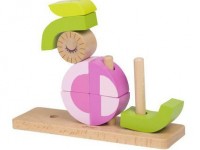 classic world 3708 set de cuburi din lemn "bufnita"