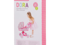 chipolino Коляска для кукол "dora" kzkdr02401bu butterflies