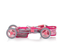 chipolino Коляска для кукол "dora" kzkdr02401bu butterflies