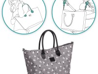 kinderkraft geantă pentru mamă mommy bag gri