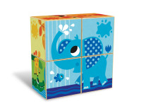 kids hits kh20/023 cuburi din lemn  "zoo"