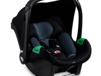 kinderkraft Автокресло mink pro i-size (40-75 см.) в комплекте с базой fx isofix (чёрный)