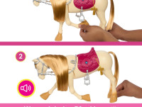 barbie hxj42 Интерактивная лошадка с аксессуарами