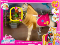 barbie hxj42 Интерактивная лошадка с аксессуарами