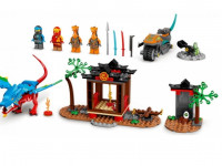 lego ninjago 71759 constructor "templul ninja-dragon" (161 el.)