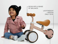 kinderkraft run bike cutie light beige
