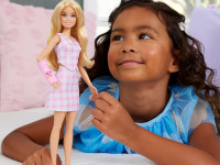 barbie jjn56 păpușă barbie "fashionistas № 243" cu tencuială roz