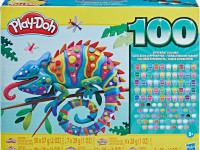 play-doh f4636 set de creativitate "100 de borcane de plastilină"
