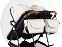 chipolino carucior pentru gemeni duo smart kbds02505bi biscotta