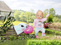zapf creation 831175 set haine pentru păpuși  "baby born deluxe riding outfit" (43 cm.)