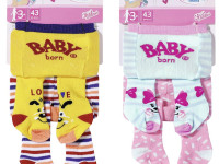 zapf creation 831748 set de colanti pentru papusa baby born 43 cm. ( in sort.)