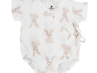 minikin 25001468 Боди "bon voyage" (р.68) зайчик