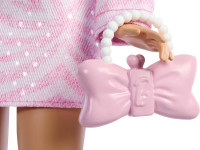 barbie jjn69 păpușa barbie "deluxe style fashion doll №9" &icirc;ntr-o ținută roz din denim