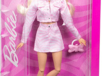 barbie jjn69 păpușa barbie "deluxe style fashion doll №9" &icirc;ntr-o ținută roz din denim