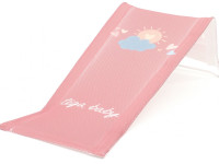 tega baby suport textil pentru baie "meteo" me-026-123 roz