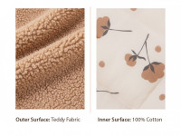 sevi 280-14 cocon pentru nou-născuți "teddy brown"