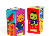 molto 20527 cuburi moi "cubes & fun" (6 buc.)