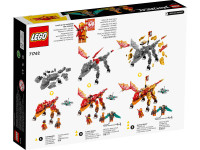 lego ninjago 71762 constructor "fire dragon evo kaya" (204 el.)