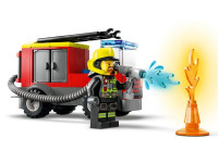 lego city 60375 constructor "sediul de pompieri și mașină de pompieri" (153 el.)