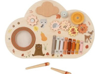 baby mix 58988 busyboard montessori wood "animale"