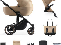 kinderkraft Коляска 2-в-1 prime2 бежевый