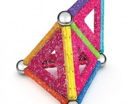 geomag 534g constructor magnetic "glitter panels recycled" (22 el.)