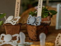 frigg Пустышка симметричная силиконовая "lucky" 2 шт. (0-6 м.) cream & sage