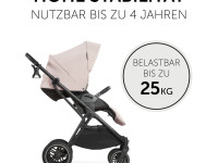 hauck cărucior 2 în 1 vision x set black melange beige