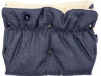 womar zaffiro mănuși pentru cărucior imove "wool melange granat" (o bucată)