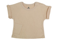 minikin 25062074 Комплект футболка и шорты "naturelle" (р.74) бежевый