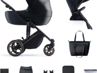 kinderkraft Коляска 2-в-1 prime2 чёрный