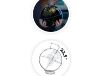 buki bk7347 globe citylight