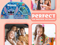 total office stc-1112 Набор для рисования "disney stitch" (50 предметов)